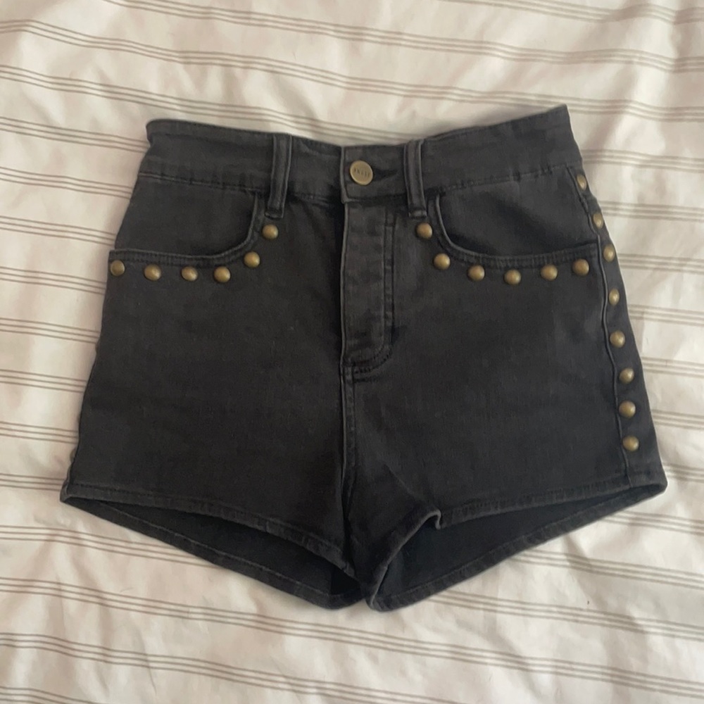 Amuse Society Studded Shorts